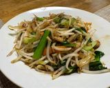 ご飯がススム！肉ニラもやし炒め♫作り方7写真
