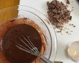 バレンタインに簡単濃厚生チョコケーキ♡♡作り方1写真