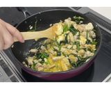 鶏むね肉とほうれん草のチャンプル★動画有作り方23写真