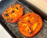 簡単時短夕飯に。チーズと焼きトマトのカレーライス作り方3写真