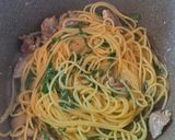 塩レバーのパスタ作り方11写真