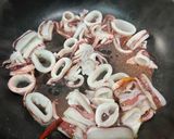 イカと大葉のパスタ作り方4写真