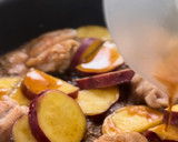 鶏とさつまいもの甘辛チーズ焼き作り方5写真