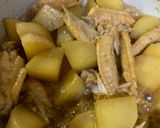 大根と鶏手羽先の煮込み作り方7写真