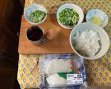 新鮮な函館風イカ海鮮丼作り方9写真