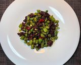 酸豆炒肉末　作り方5写真