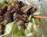 レンチン簡単サバ缶キャベツ｜ガリバタ風味作り方4写真