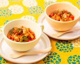 あさりと小松菜のトマト煮込み作り方5写真