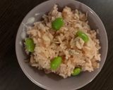 梅としらすの炊き込みごはん作り方5写真