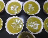 ♬かぼちゃクリームin抹茶マフィン♬作り方4写真