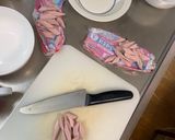 ゴロゴロ野菜魚肉梅トマト親子丼味炒煮風作り方20写真