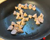 魚肉ソーセージとキャベたまケチャップ炒め作り方5写真