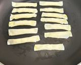 餃子の皮で♫簡単チーズスティック作り方3写真