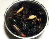 炊いたご飯で作る16穀米のイカ墨パエリア作り方5写真