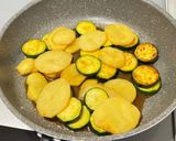ズッキーニとじゃがいも🥔の甘辛煮😃作り方2写真