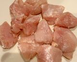 胸肉のハニーマスタード【脂質3.5g】作り方1写真
