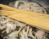 簡単茅乃舎クリームスープパスタ☆簡単昼食作り方1写真