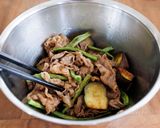 牛こまとなすのにんにく醤油和え【味付け簡単！】作り方5写真