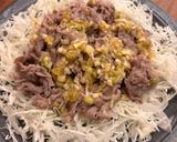 ごま油香る！豚肉のやみつきねぎ塩だれ作り方5写真