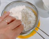 絶品✨可愛い🩵チョコミントメロンパン作り方7写真