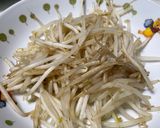 超簡単！もやしシャキシャキウスターソース焼きそば作り方2写真