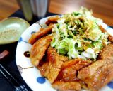 ＊豚の蒲焼きとガリしそキャベツ＊作り方5写真