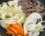 ラム肉の野菜炒め作り方6写真