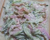 細切りベーコンときゅうりの食べやすいサンドイッチ作り方6写真