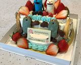 パペットスンスン💙バースデーケーキ🎂作り方17写真