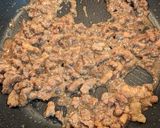 青椒肉絲風！ジャンボピーマンの肉まみれ作り方7写真