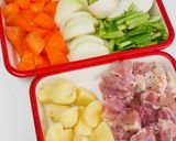鶏とかぶのクリームシチュー【ルー不使用】作り方1写真