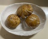 揚げない！レンジだけで作るチーズいももち作り方1写真