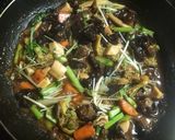 ✝肉なし満足🧡キクラゲ黒カレー🍛炒め煮🍅作り方5写真