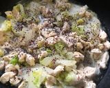 鶏胸肉と白菜のゆかり煮作り方3写真