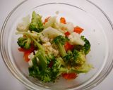 簡単！野菜たっぷりオムライス作り方1写真