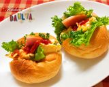 コンソメふわたまご🍳昔のハムエッグロール和製洋食作り方5写真