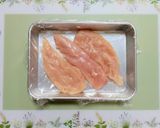 簡単夕飯高たんぱく質キャベツささみレンジ蒸し料理作り方5写真