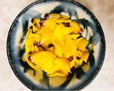 オクラの花　ゆず酢和え作り方2写真