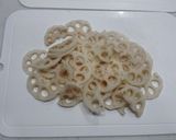 れんこんのゆかり酢の物作り方1写真
