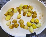 【コンロ】新じゃがとえびのマスタード炒め作り方7写真