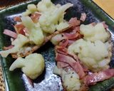 カリフラワーとベーコンのチーズ焼き作り方6写真