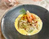 柚子香る活毛蟹の冷製蟹味噌クリームパスタ作り方16写真