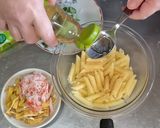 チキンサラダでマカロニサラダ作り方4写真