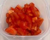 超簡単【トマトぽん酢】焼き豚しゃぶ作り方2写真