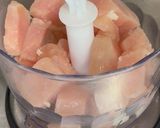 ピーマン入り！豆腐・鶏胸肉つくね！作り方3写真