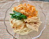 玉ねぎドレッシングのサラダそうめん作り方11写真