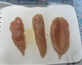 三姉妹の実家メシ・鶏ささみの梅じそ焼き作り方3写真