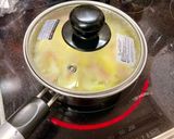 簡単！白菜と玉ねぎの煮込みスープ作り方8写真