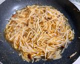 節約＆大満足！絹厚揚げにエノキともやし餡かけ作り方7写真