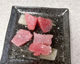 アボカドとマグロとトマトのサラダ作り方1写真